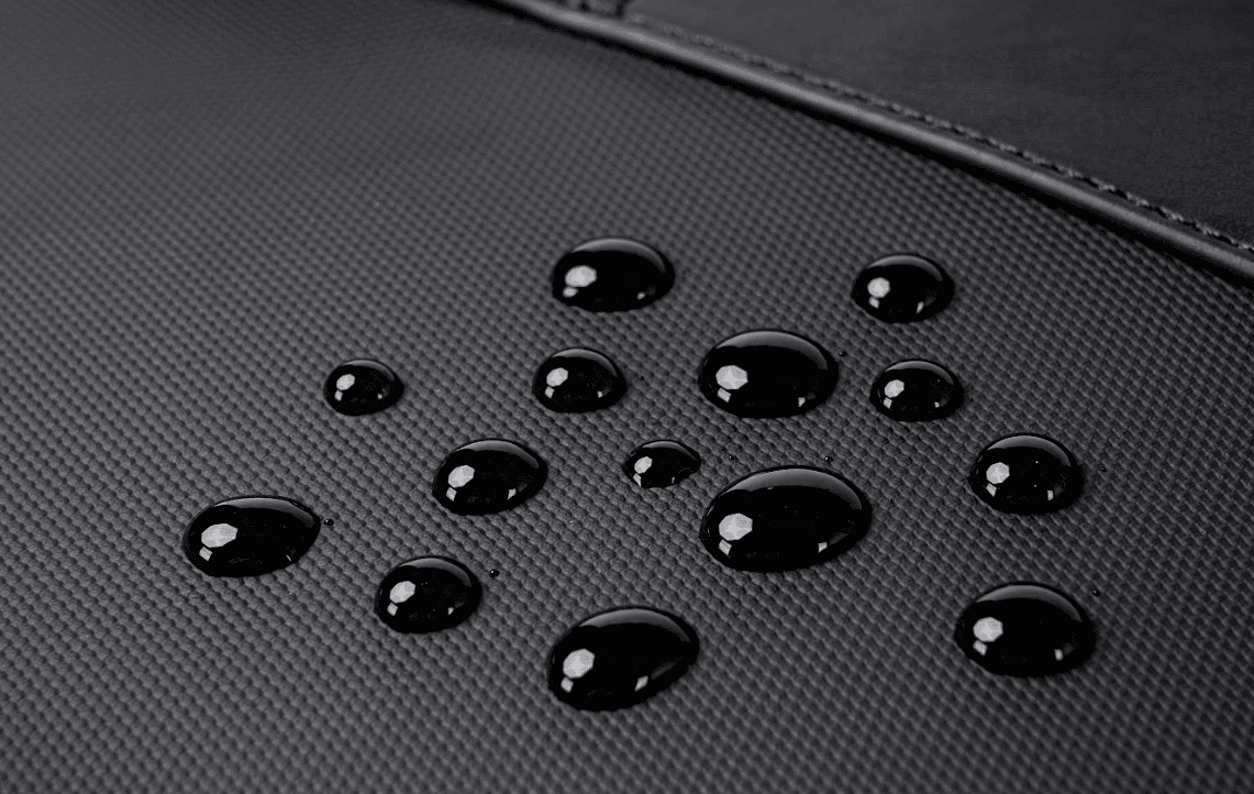 Arctic Hunter premium bag materials - close-up of fabric texture